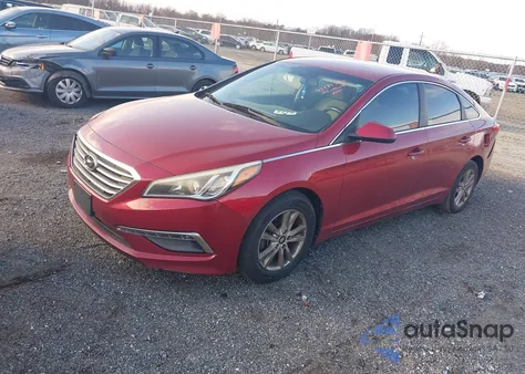 2015 Hyundai Sonata Se z USA, uszkodzony, nr VIN 5NPE24AF1FH229390
